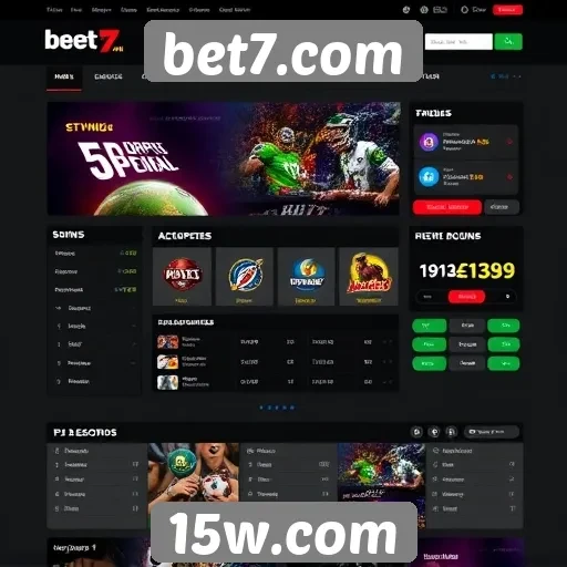Navegação e usabilidade do bet7.com analisadas